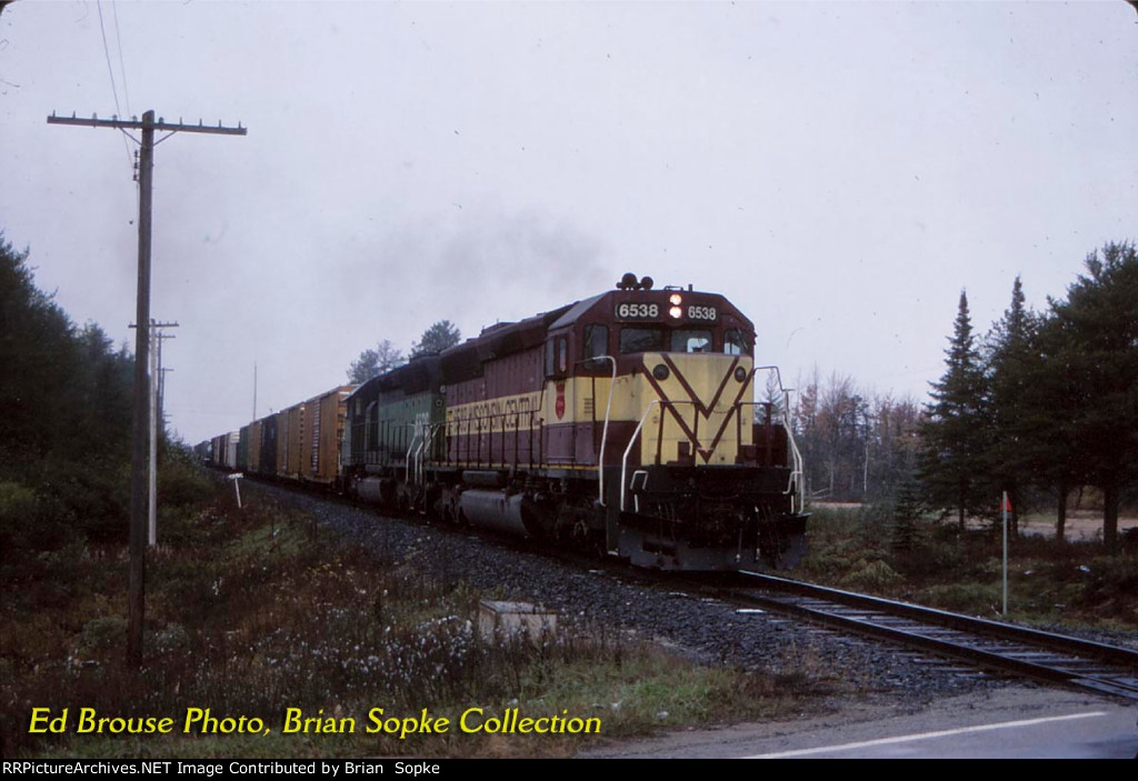 Wisconsin Central Train 35 Nahana Jct.