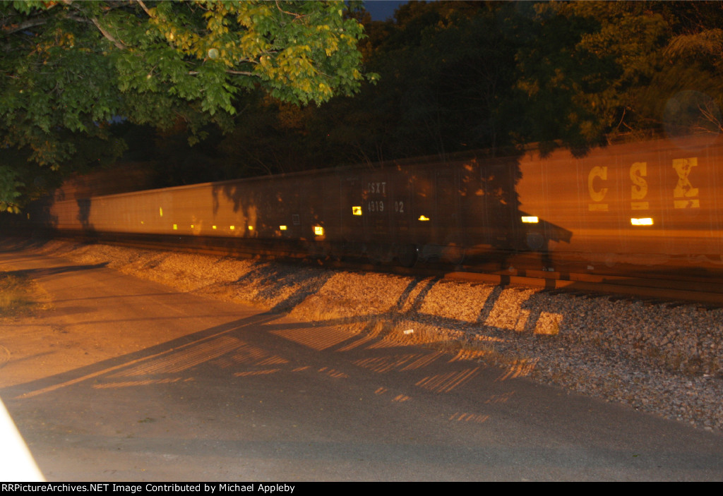 CSX local coming by.