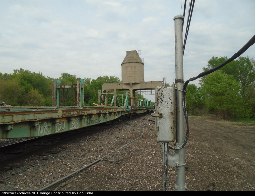 Coaling Tower from down the tracks abit