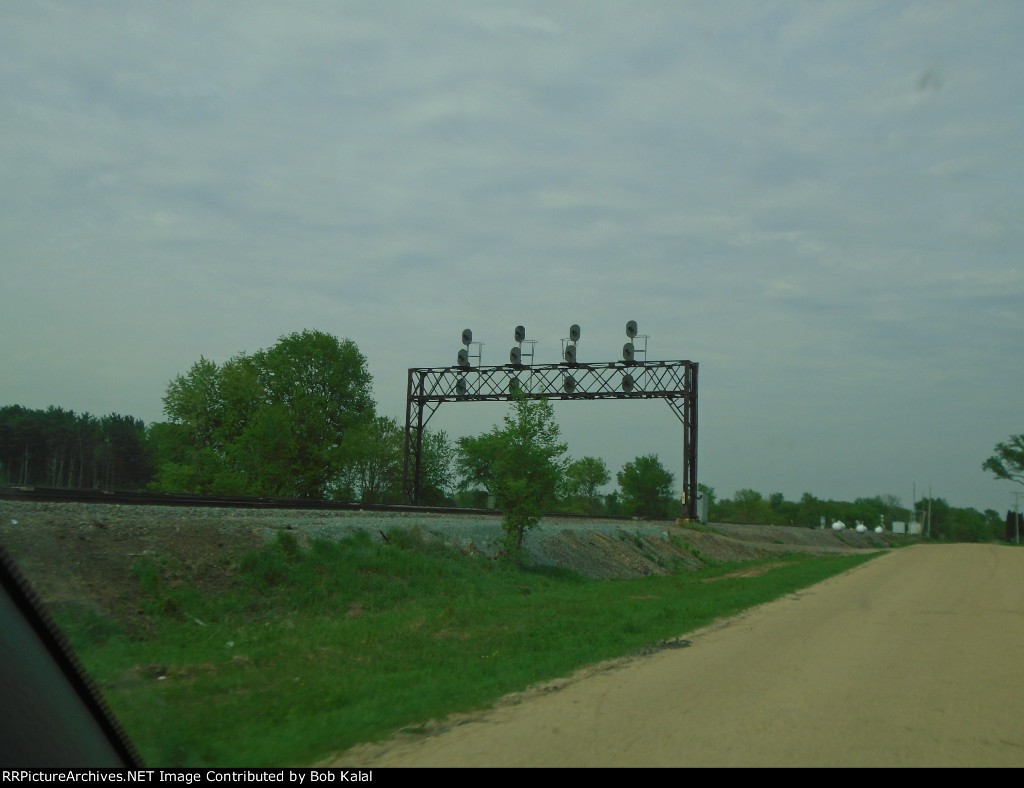 1 Mile East of Nelson this Signal Bridge Stands