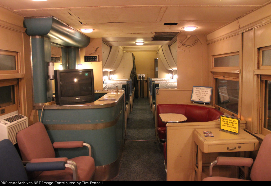 Interior of ATSF #1534
