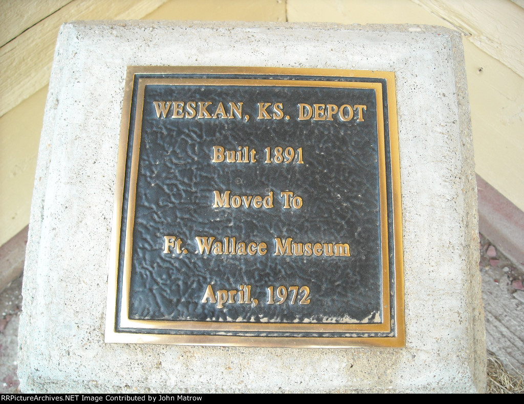 Former UP Weskan station