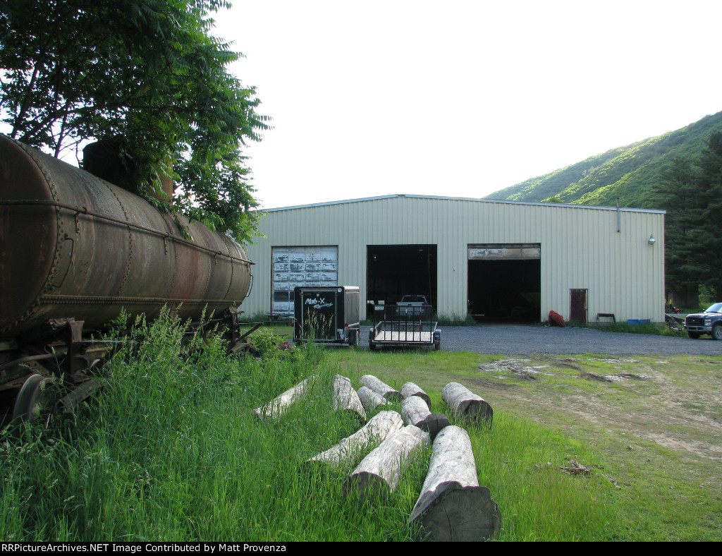 Rear view of Former Wellsvile Addison & Galeton Shop