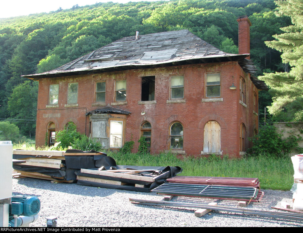 Former Trackside view of Wellsvile Addison & Galeton Station