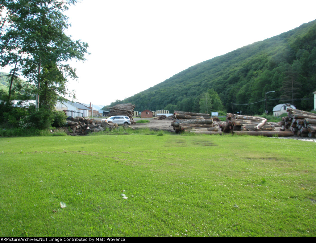 Former Wellsvile Addison & Galeton yard view