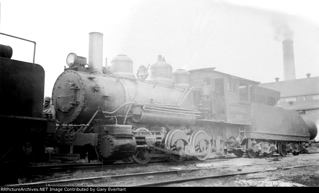 ACCX 0-6-0 #103 - Acadia Coal Co