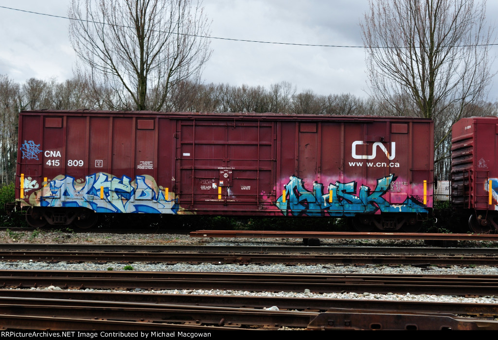 CNA 415809  50-6 ft Single Door Boxcar (side B)