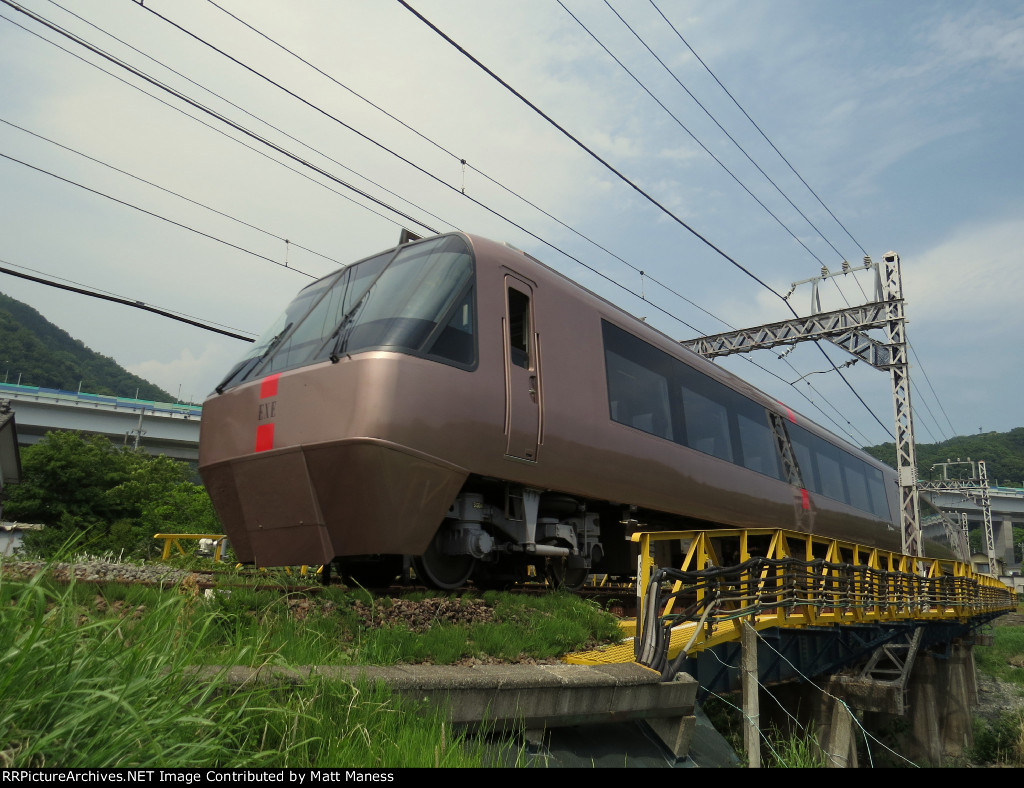 EXE crossing the river 