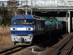 EF210-111 with tanker cars