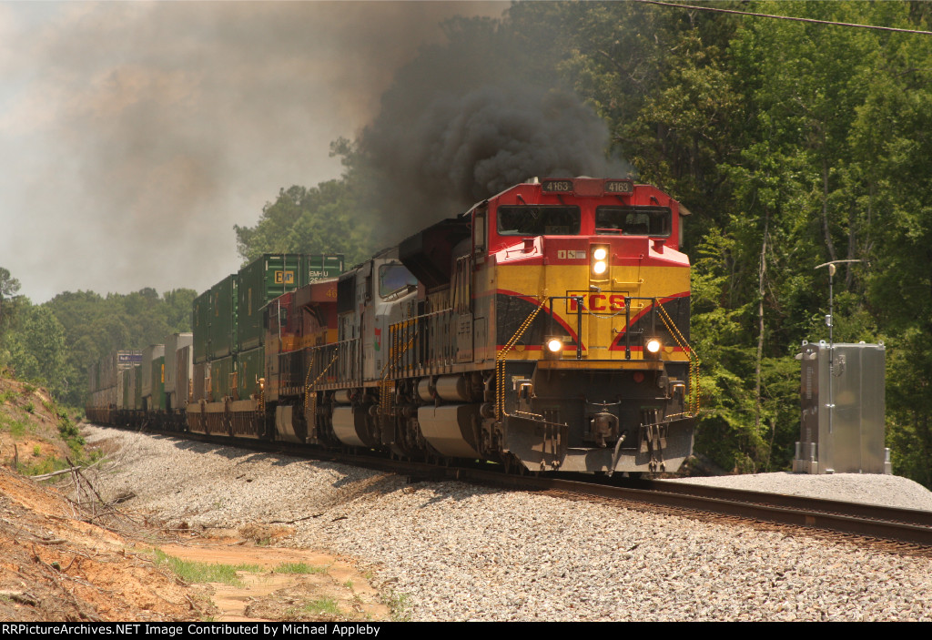 KCS 219 at Toomsuba.