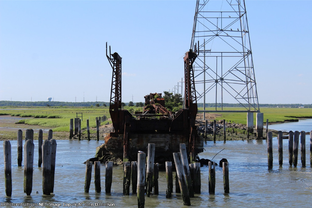 Drawbridge support structure