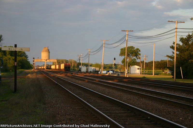 Coaling tower in the late afternoon sun