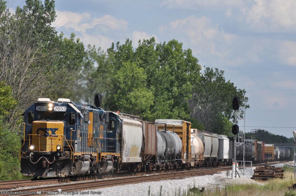 CSXT 2653 On CSX J 782 Northbound
