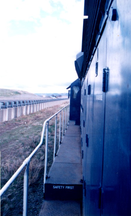 looking towards the mill