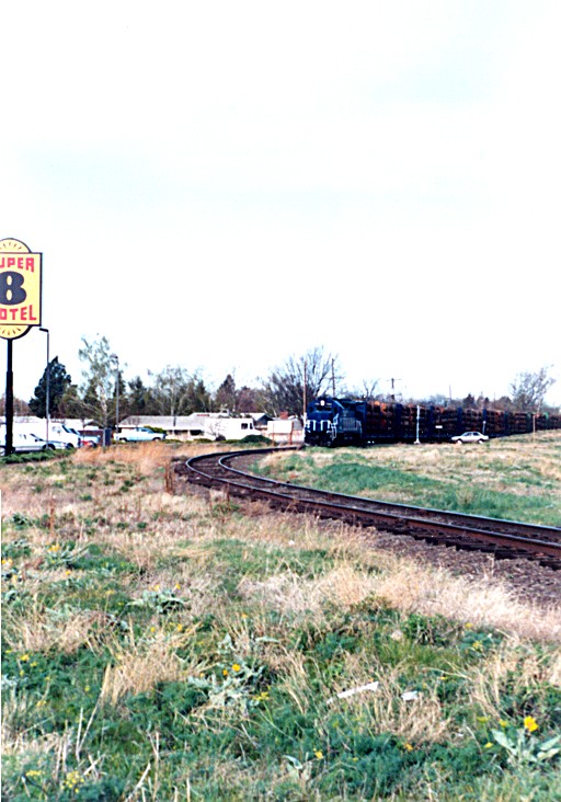 BLMR crossing Wilbur at the super 8