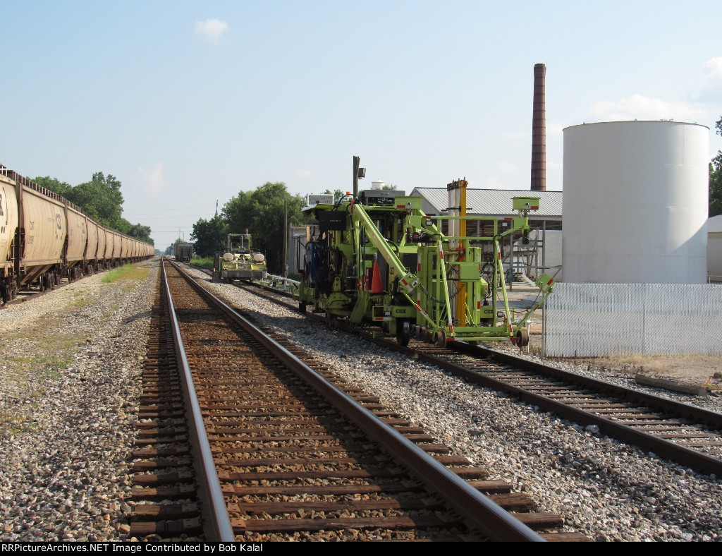 Track Equipment Looking South