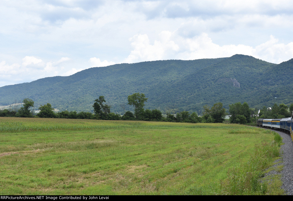 Traversing the countryside of WV