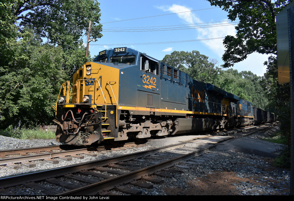 Westbound CSX Freight