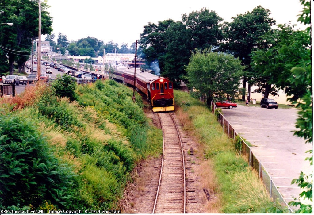 Heading on down the line