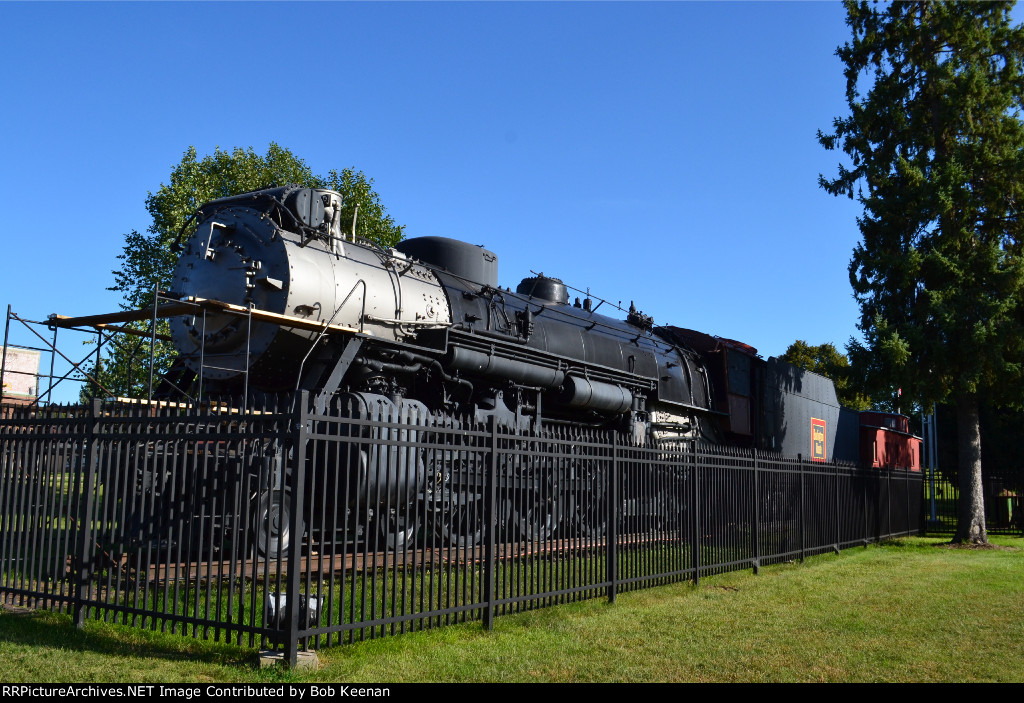 CB&Q Steam Locomotive