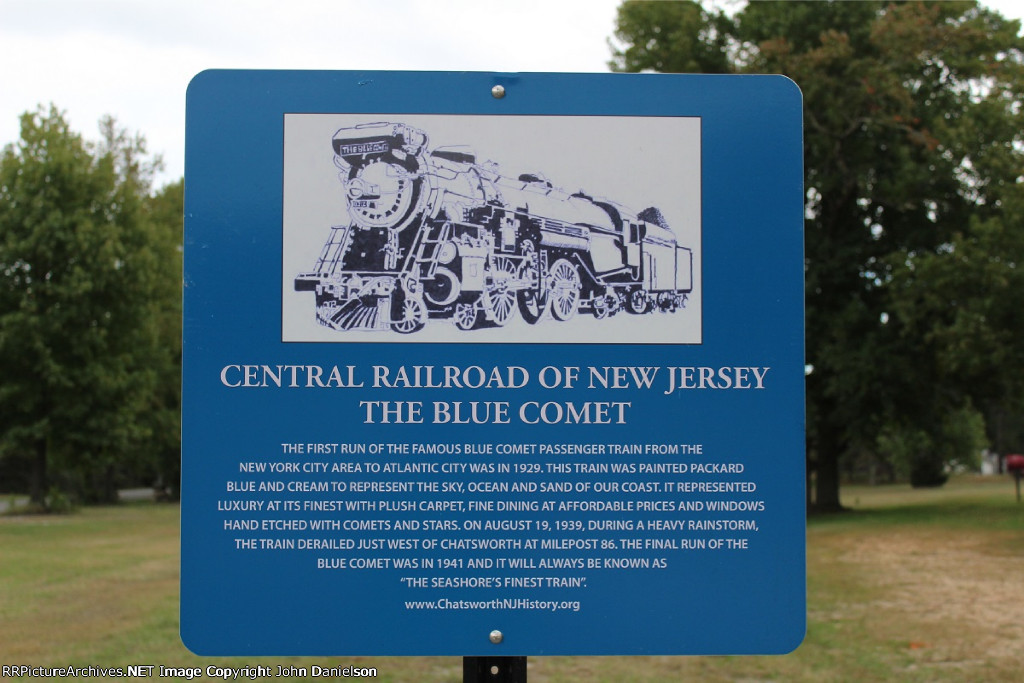 CNJ Blue Comet info