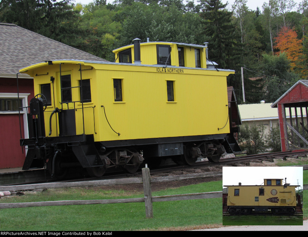  Iola & Northerrn Caboose