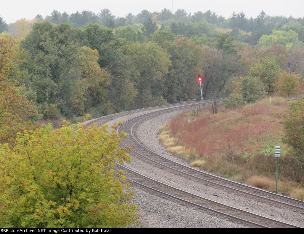 Looking West at Signals