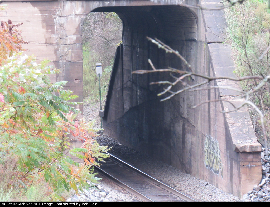 West side of Amherst Junction Tunnel
