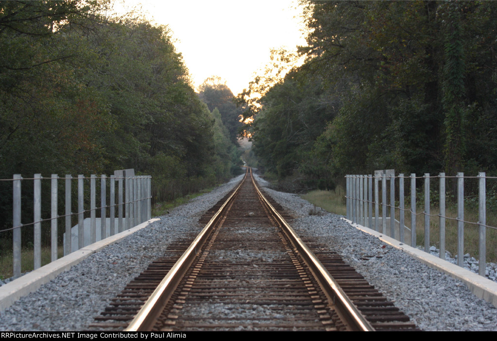 New Camp Creek bridge