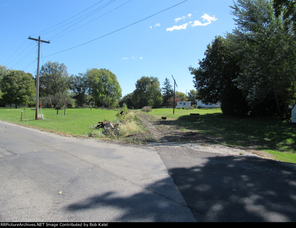 Old P&E ROW looking Southeast