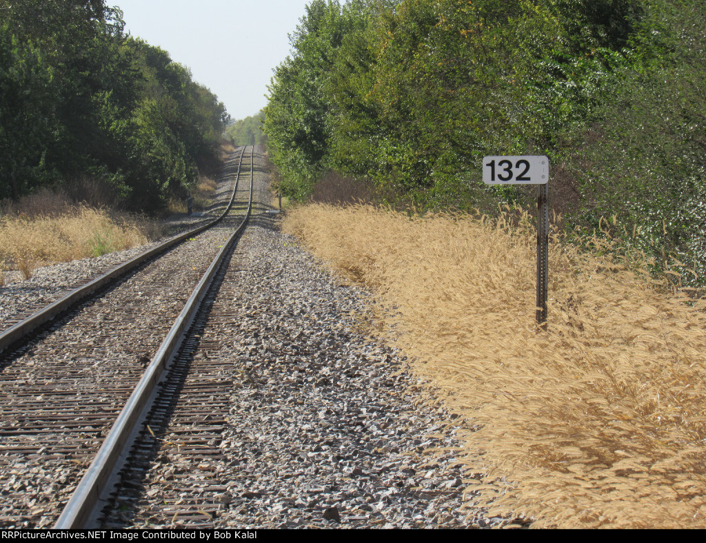  Mile Marker just down the track