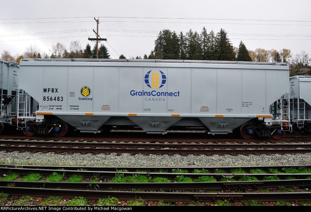 WFRX 856483  5431 cu ft Hopper  GRAINS CONNECT CANADA
