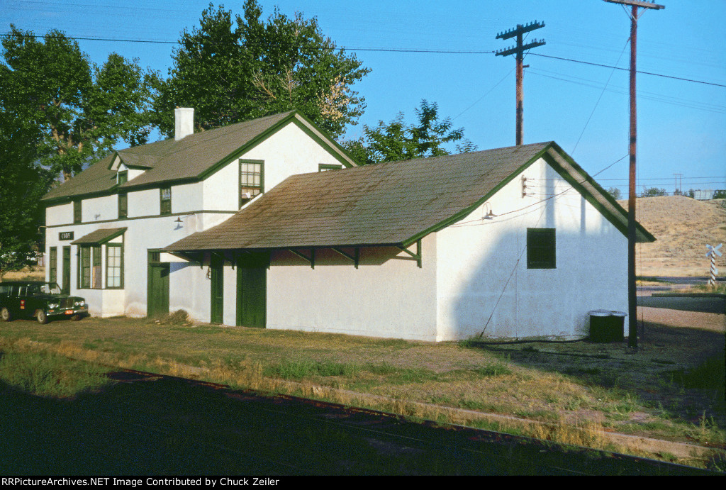 CB&Q Depot at Cody, Wyoming