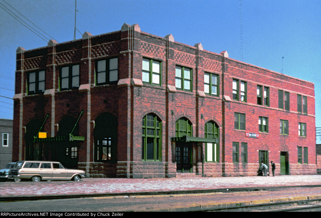 CB&Q Depot at McCook, Nebraska
