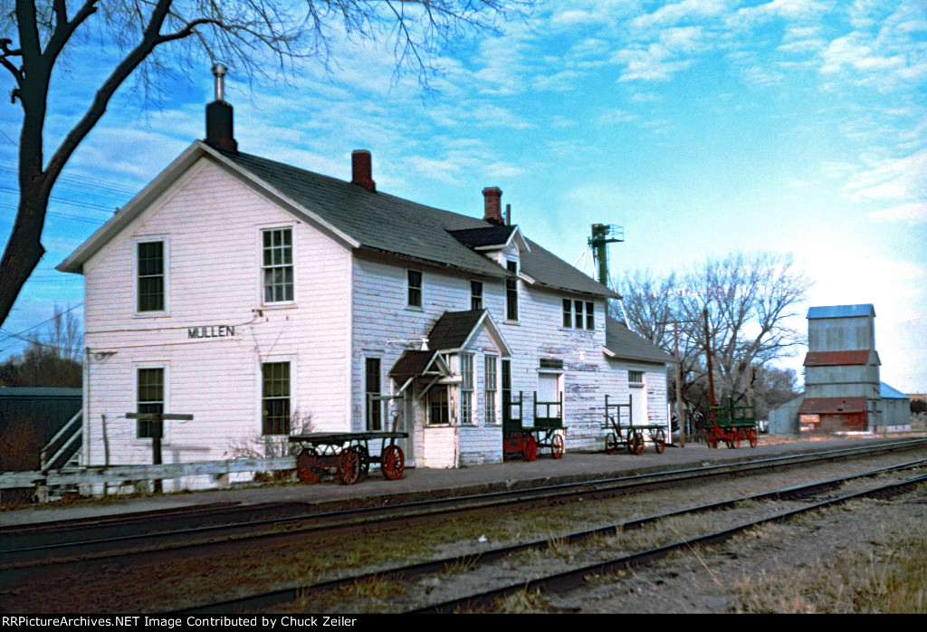 CB&Q Depot at Mullen, Nebraska