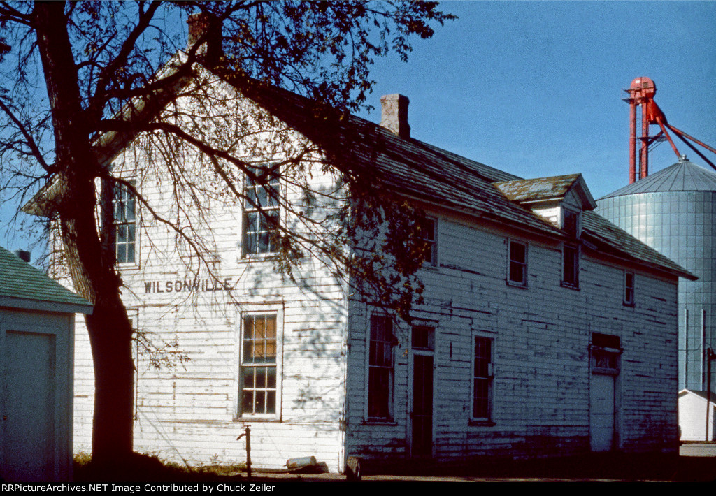 CB&Q Depot at Wilsonville, Nebraska
