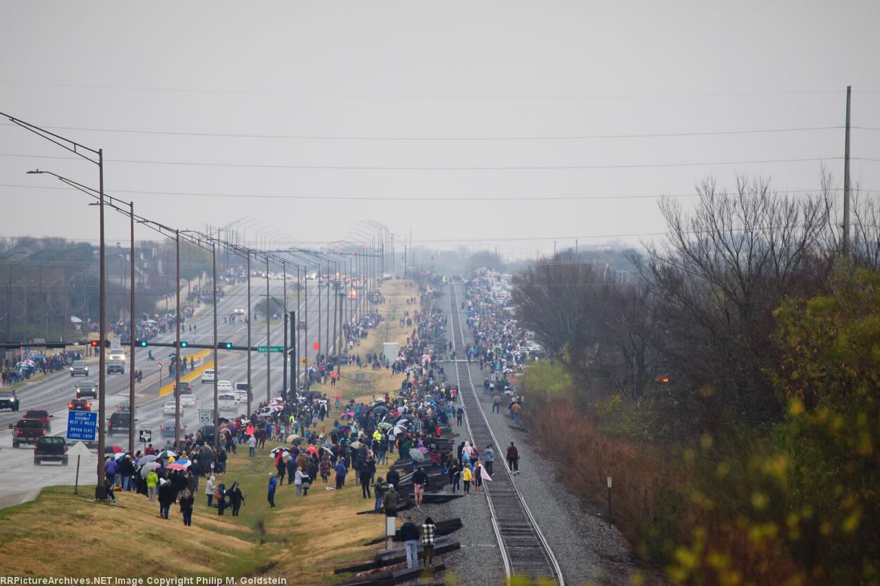 It's getting downright crowded!