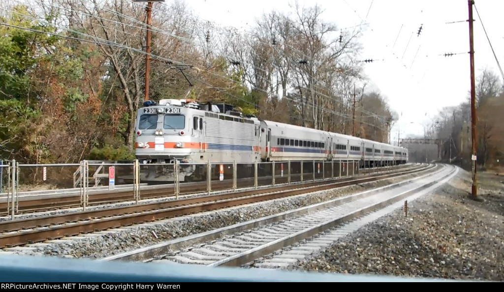 SEPTA AEM-7 no. 2301