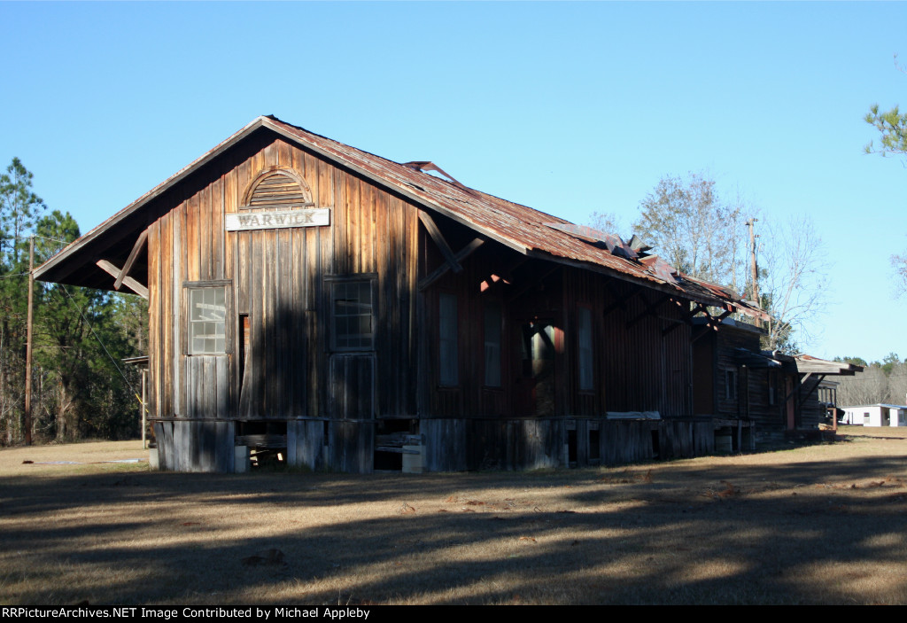 Warwick, GA depot.