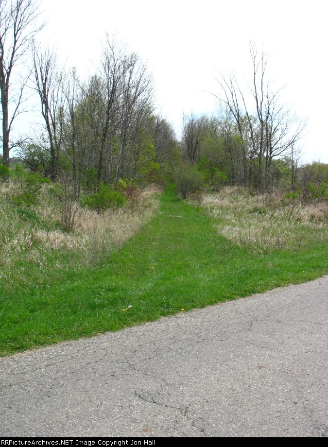 Looking southward towards town from Koepfgen Rd