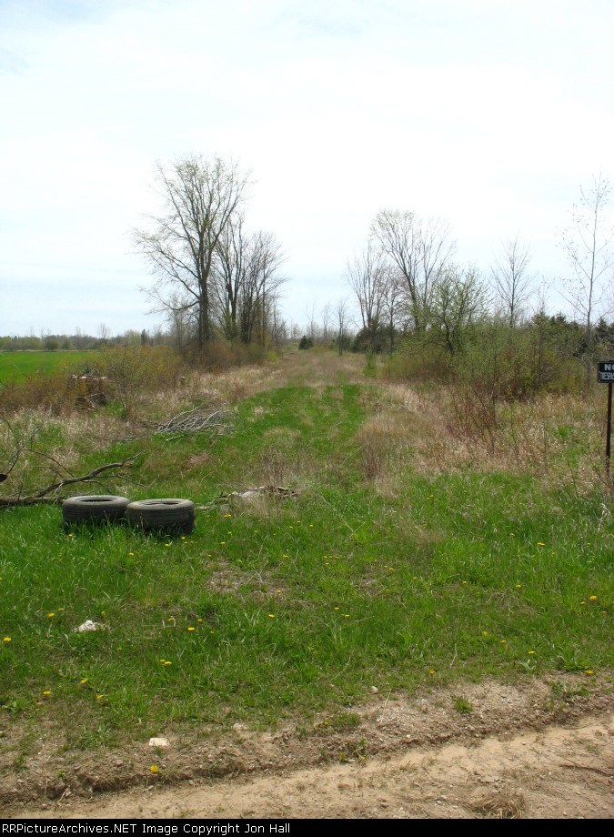 Southward from Shabbona Rd