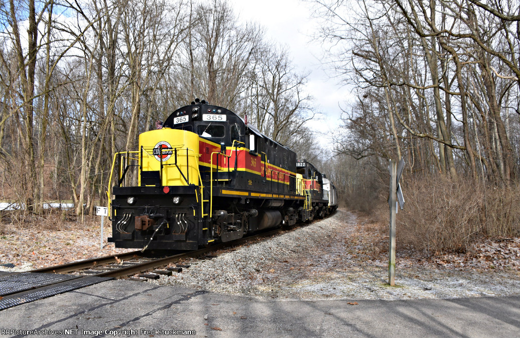 CVSR 365 & 1822 rest on this trip north.