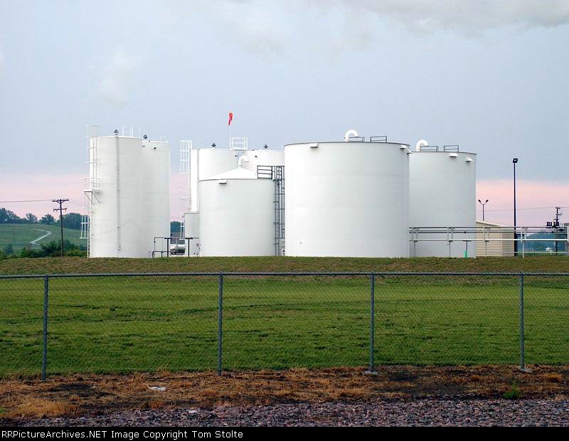 Ethanol Plant storage tanks