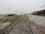 looking South at abandoned spur