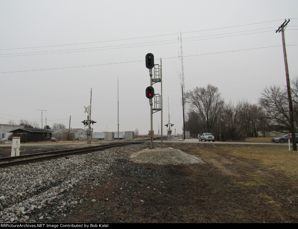 Looking South at Green Signal