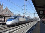 Southbound Acela Train heading to DC.