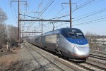 Southbound Acela