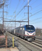 Amtrak Sprinter # 670 leading a Westbound Keystone