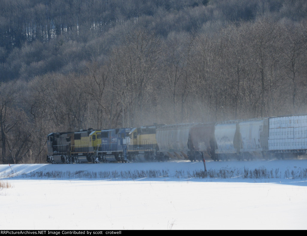 Roling through Blodgett Mills