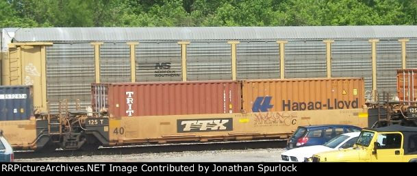 DTTX 751011C with two containers